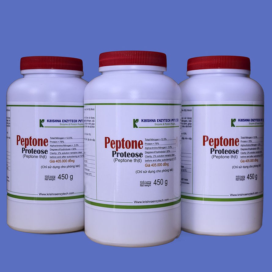 Proteose Peptone (Peptone Thịt) 450g - Chất lượng cao nuôi cấy sinh vật