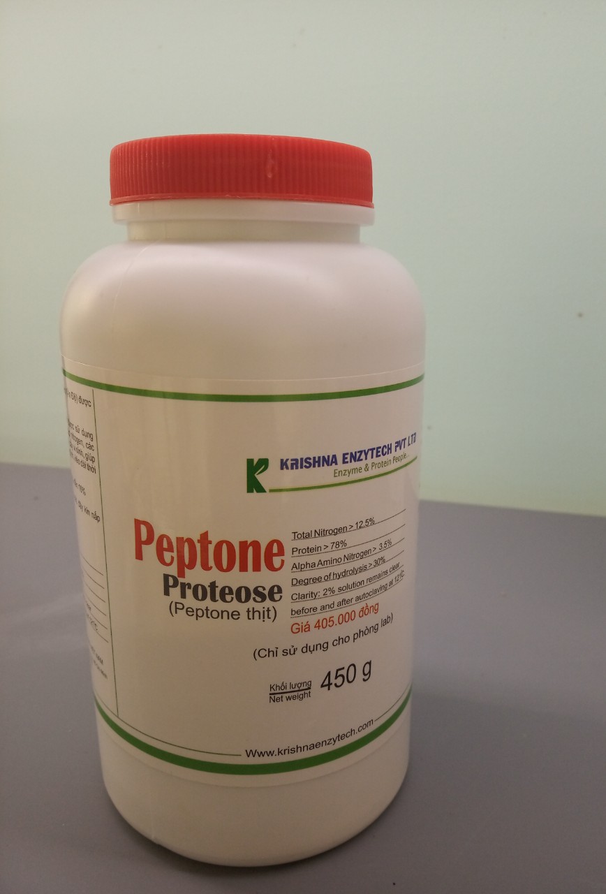 Proteose Peptone (Peptone Thịt) 450g là gì?